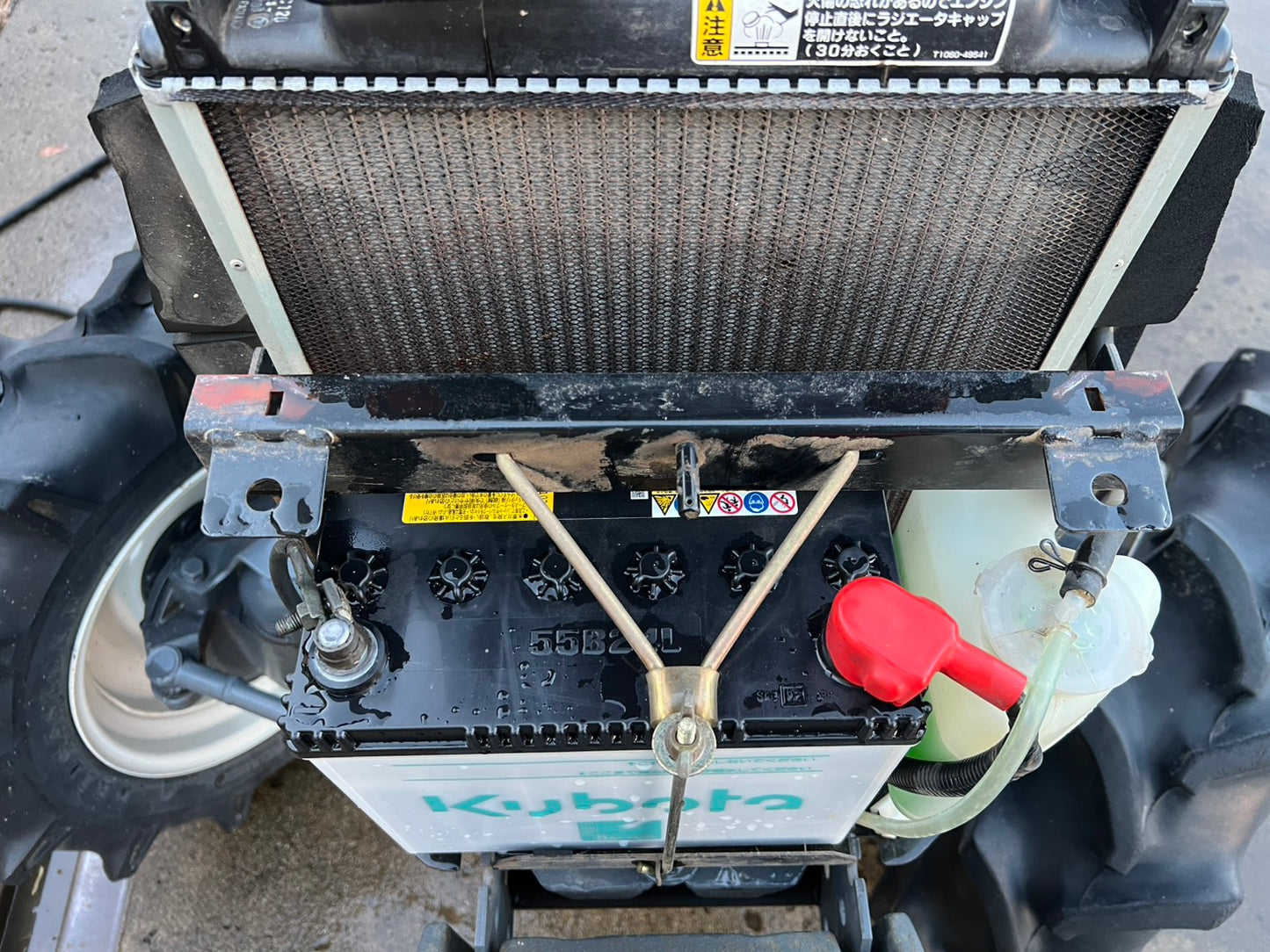 クボタ　中古　トラクタ＋ロータリ【セミクロ】＊JB14＋RS13『茨城店 5990』