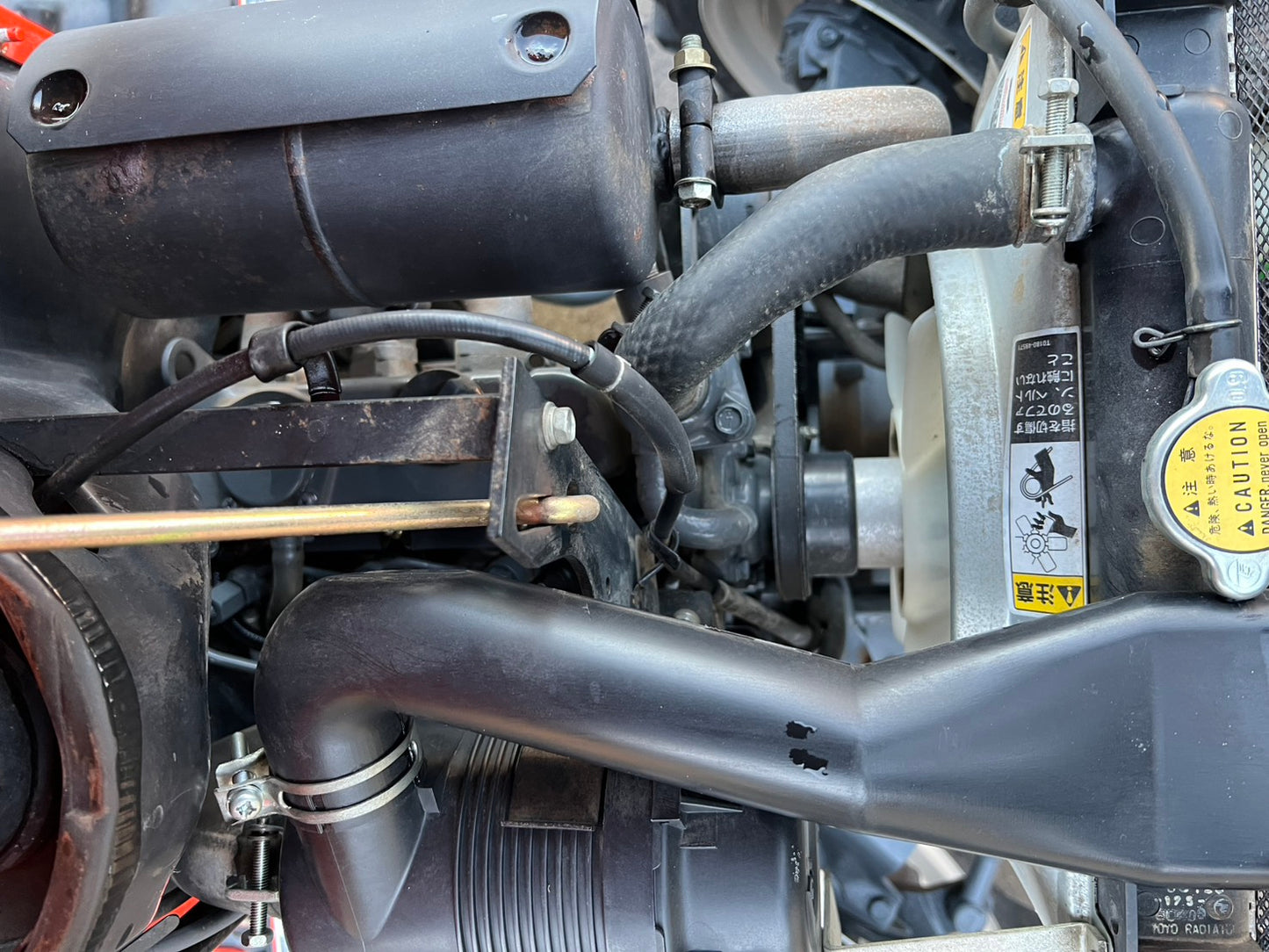 クボタ　中古　トラクタ＋ロータリ【セミクロ】＊JB14＋RS13『茨城店 5990』