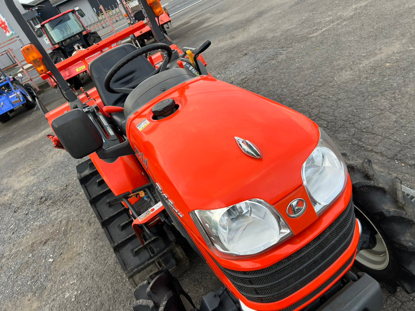 クボタ　中古　トラクタ＋ロータリ【セミクロ】＊JB14＋RS13『茨城店 5990』