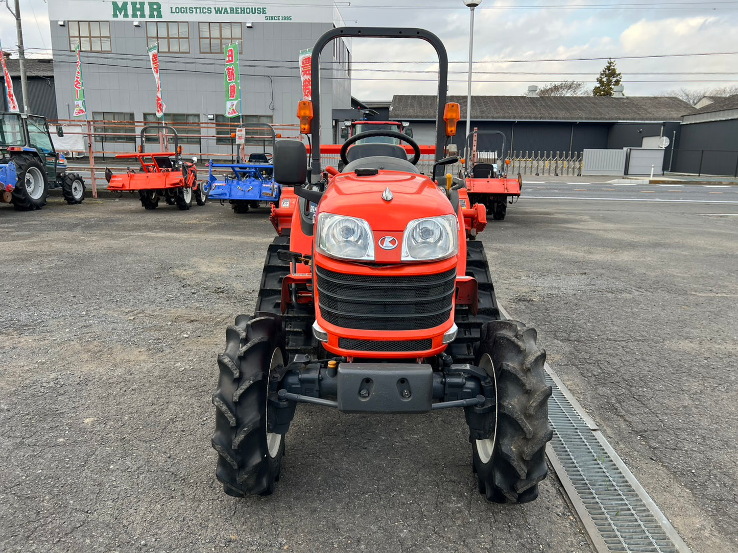 クボタ　中古　トラクタ＋ロータリ【セミクロ】＊JB14＋RS13『茨城店 5990』