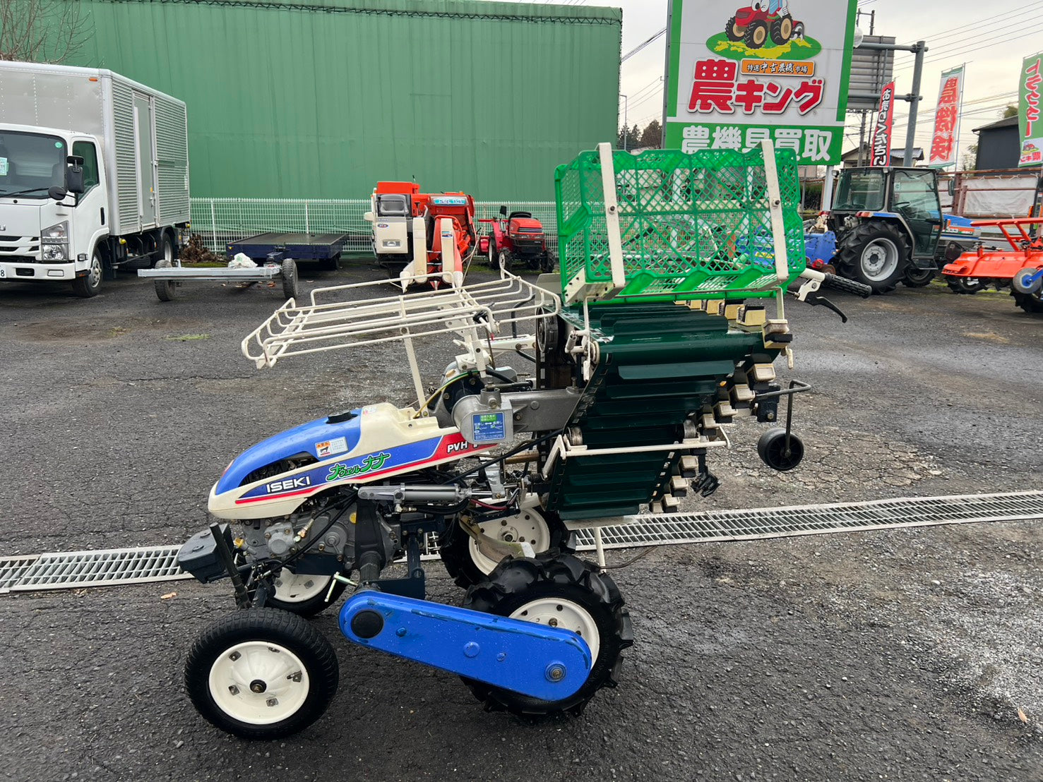 イセキ 中古 野菜移植機【甘藷にて使用】＊PVH1-70PB『茨城店 6009