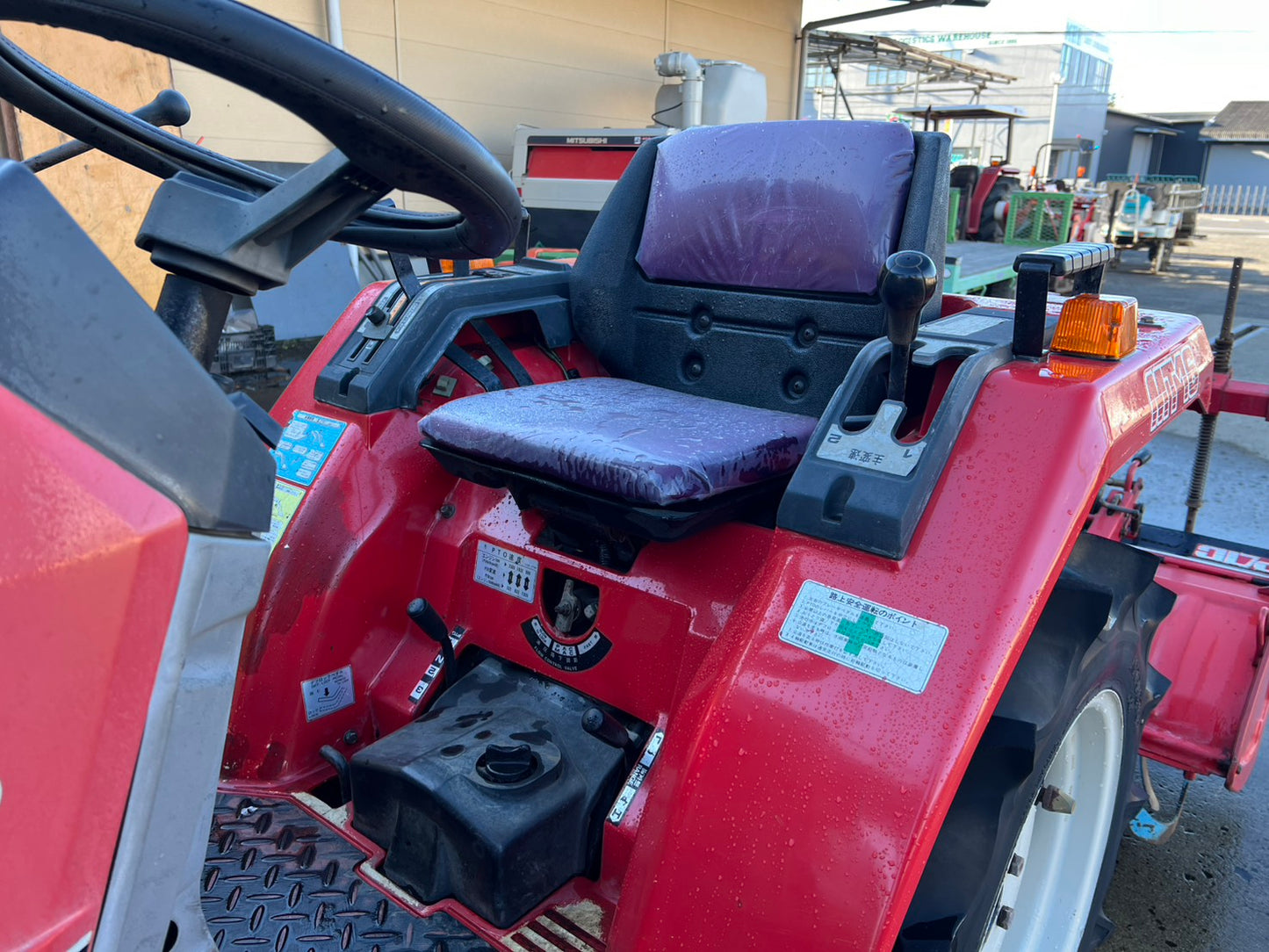 三菱　中古　トラクター＋ロータリ＋ローダ【16馬力】＊MT16＋P1103ｃ＋LAD-1416F1M『茨城店　6001』