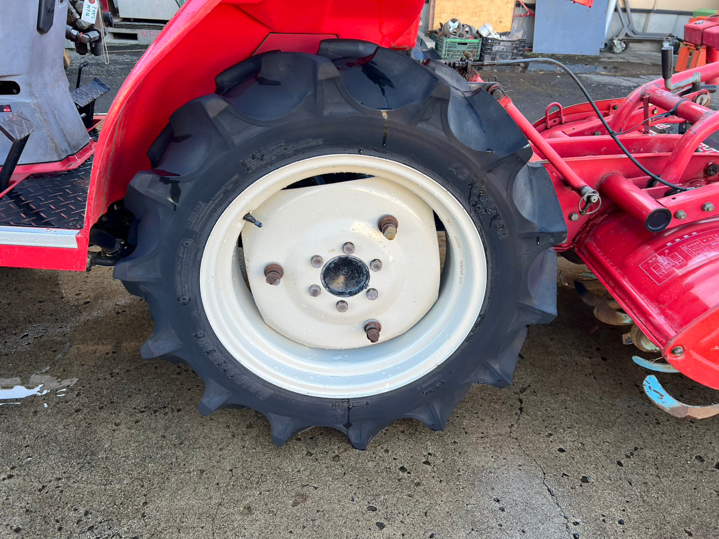 三菱　中古　トラクター＋ロータリ＋ローダ【16馬力】＊MT16＋P1103ｃ＋LAD-1416F1M『茨城店　6001』