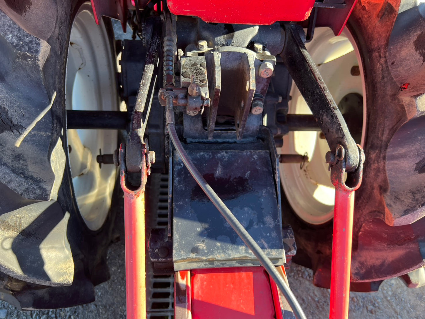 三菱　中古　トラクター＋ロータリ＋ローダ【16馬力】＊MT16＋P1103ｃ＋LAD-1416F1M『茨城店　6001』