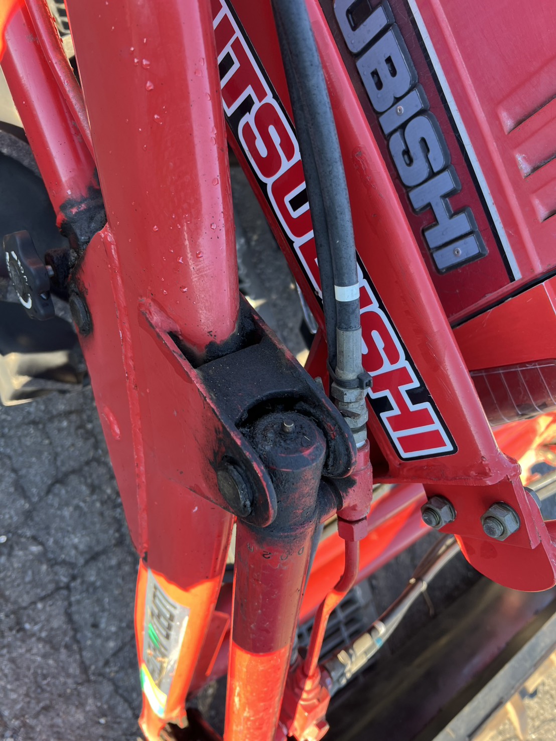 三菱　中古　トラクター＋ロータリ＋ローダ【16馬力】＊MT16＋P1103ｃ＋LAD-1416F1M『茨城店　6001』