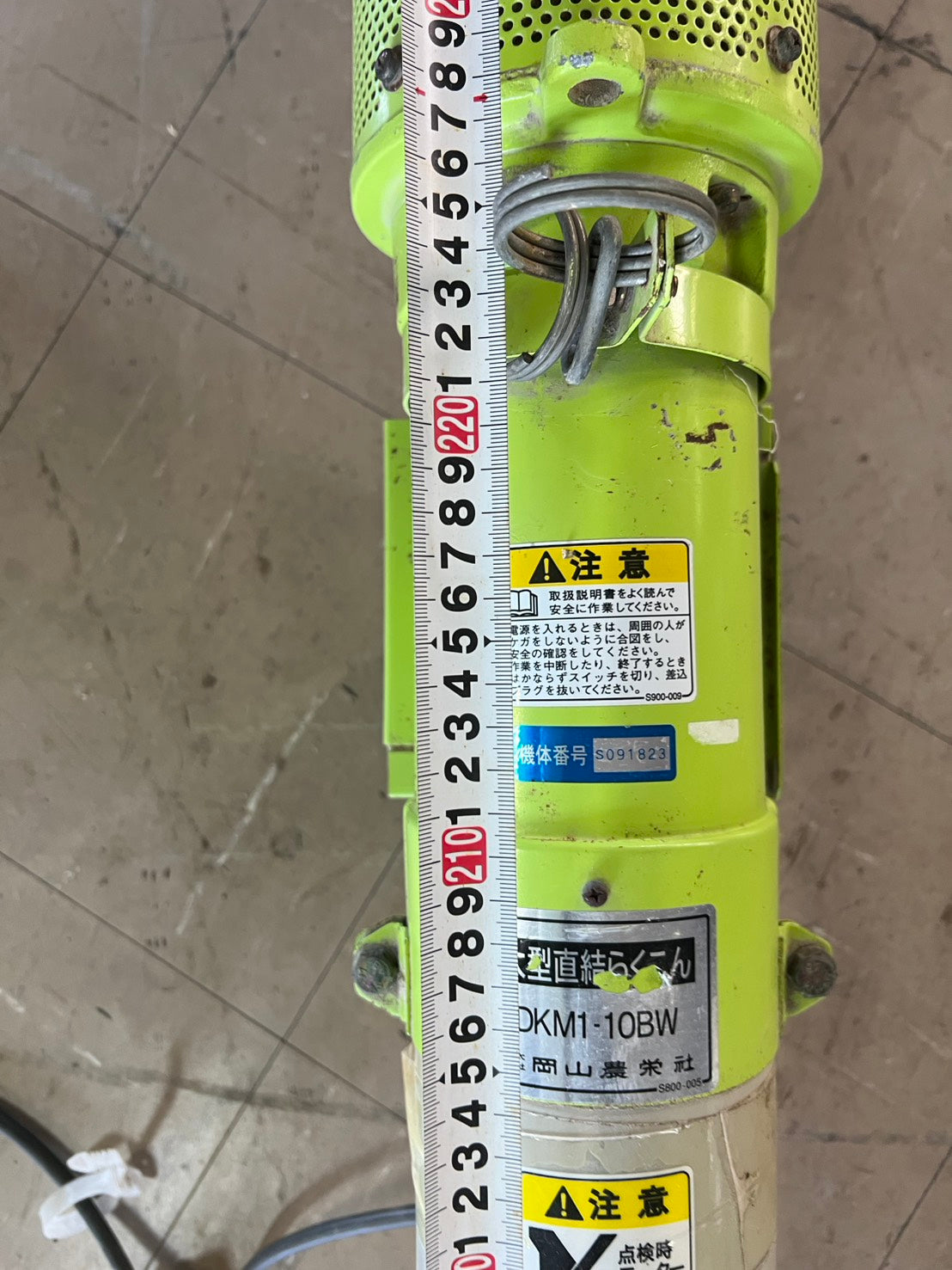 岡山農栄社（イリノ）中古　穀物搬送機【タテ・ヨコセット】＊DKMB-6BWTL＋DKM1-10BW『茨城店　6010』