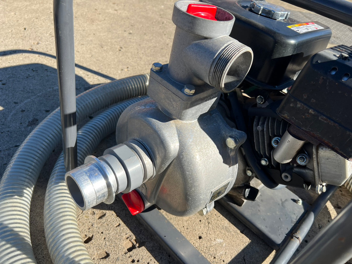 マツサカ　中古　エンジンポンプ【ガソリンエンジン】＊QP-207『茨城店　6031』