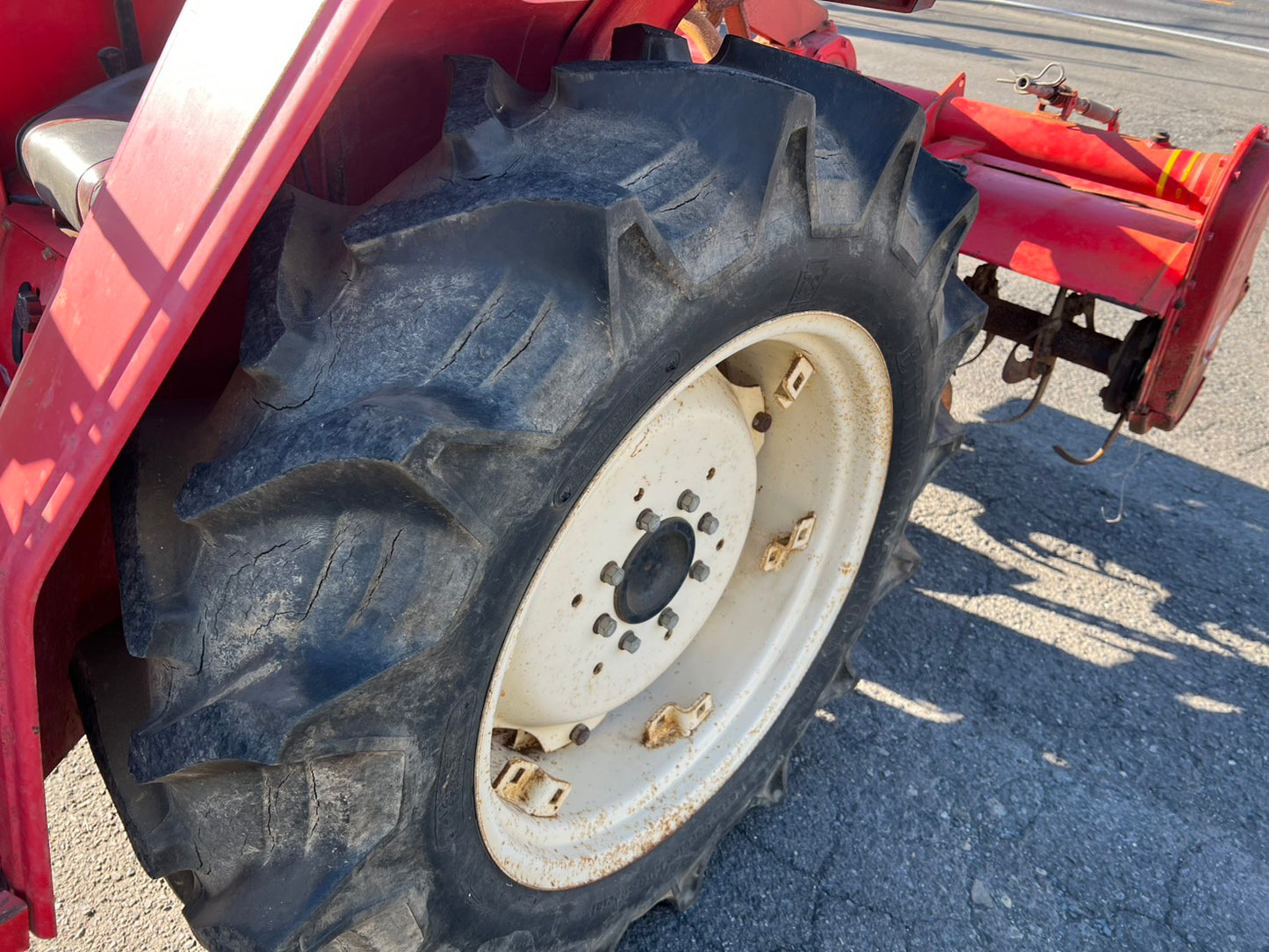 ヤンマー　中古　トラクター＋ロータリー【部品取り用】＊FX32＋SX1700『茨城店　5848』