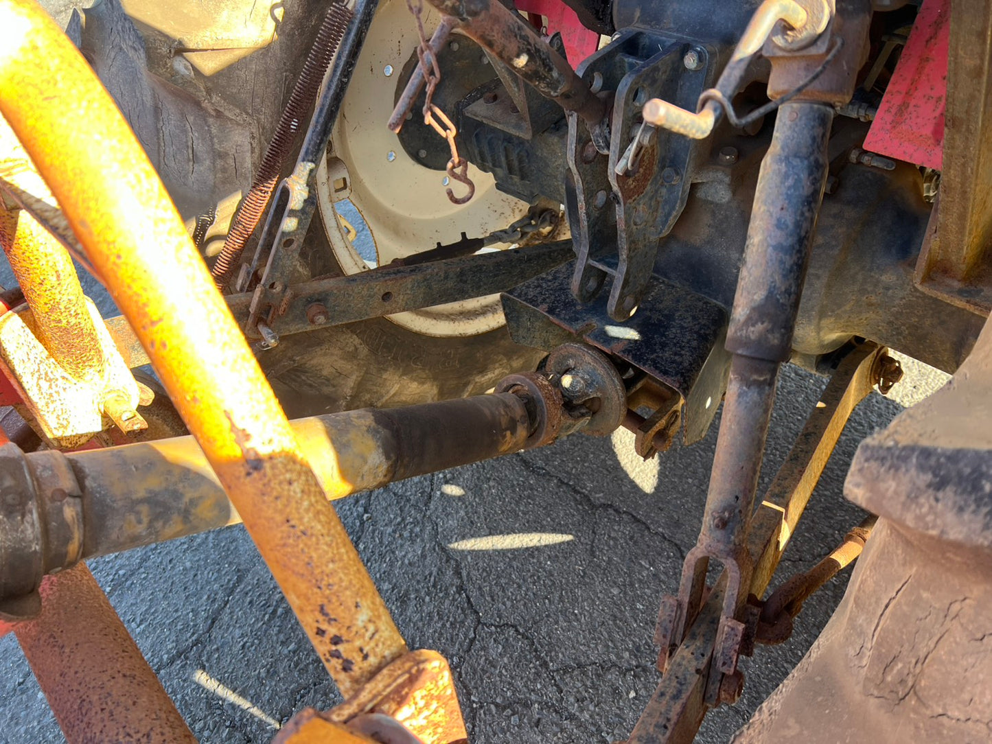 ヤンマー　中古　トラクター＋ロータリー【部品取り用】＊FX32＋SX1700『茨城店　5848』