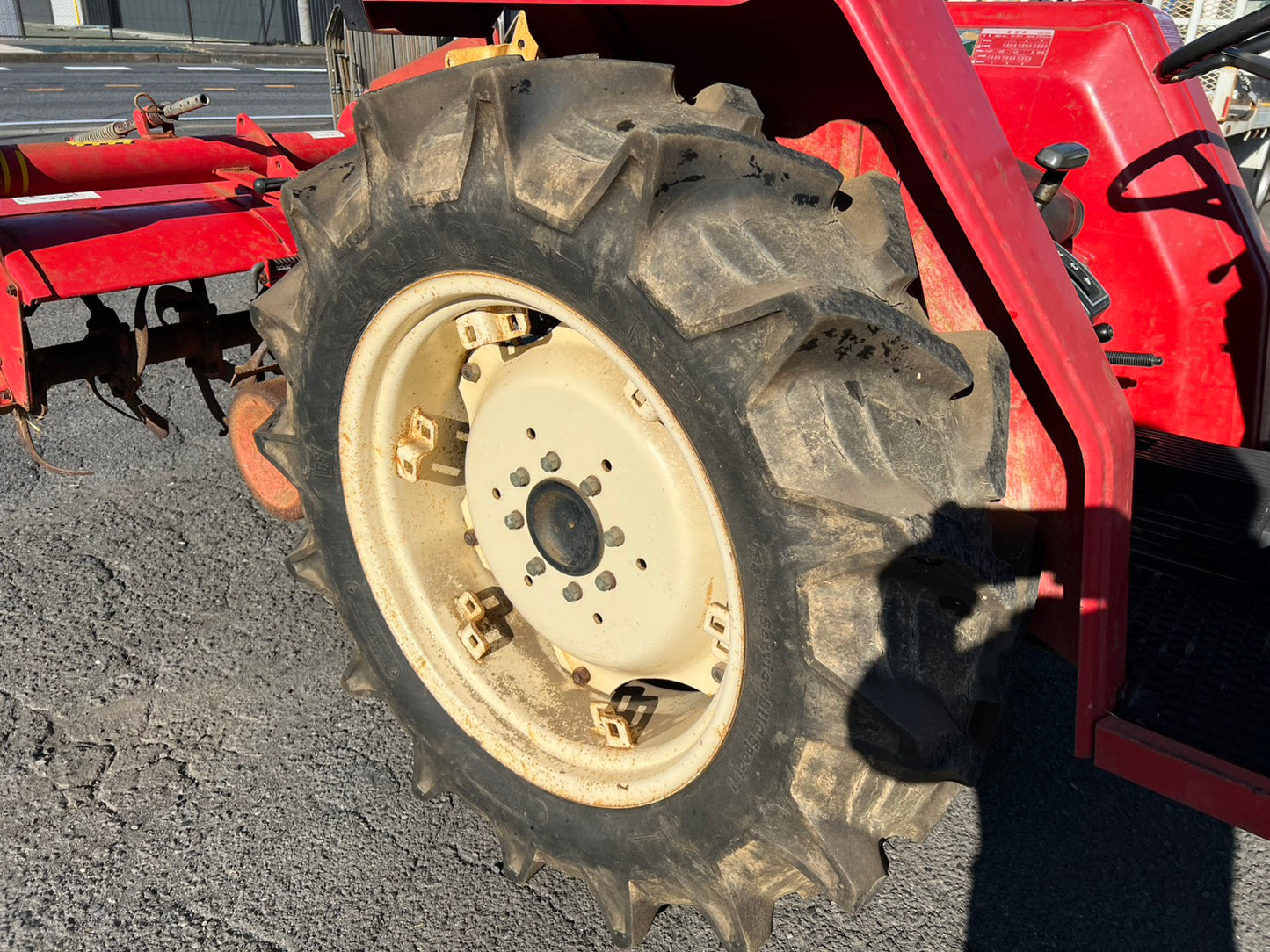 ヤンマー　中古　トラクター＋ロータリー【部品取り用】＊FX32＋SX1700『茨城店　5848』