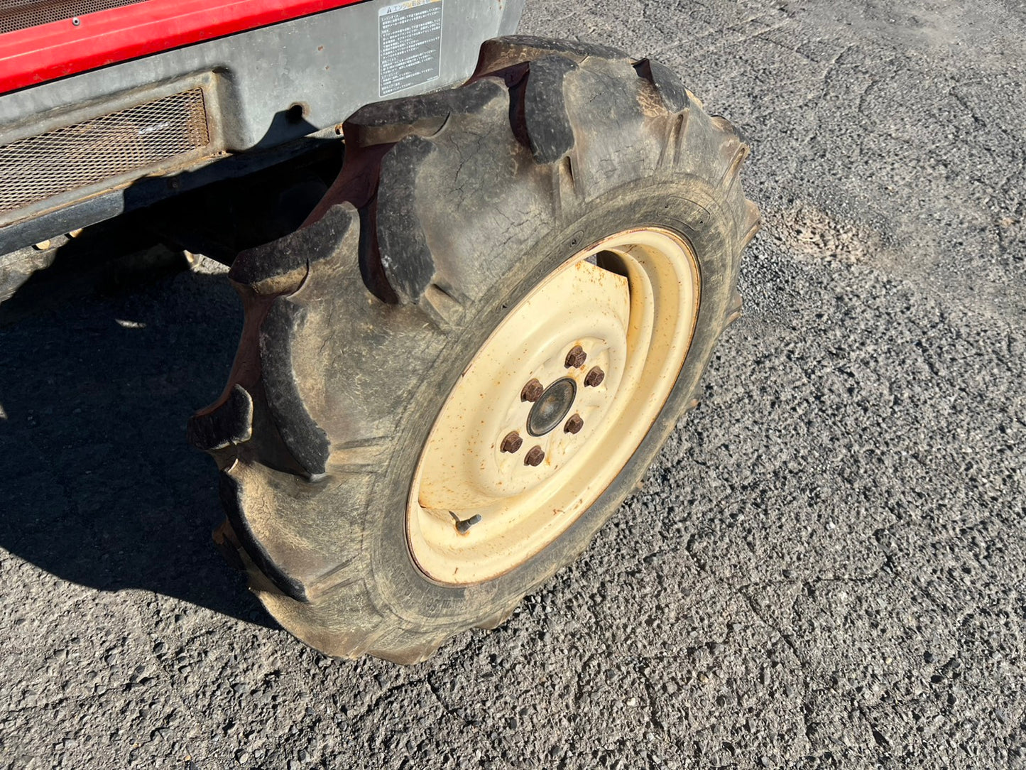 ヤンマー　中古　トラクター＋ロータリー【部品取り用】＊FX32＋SX1700『茨城店　5848』