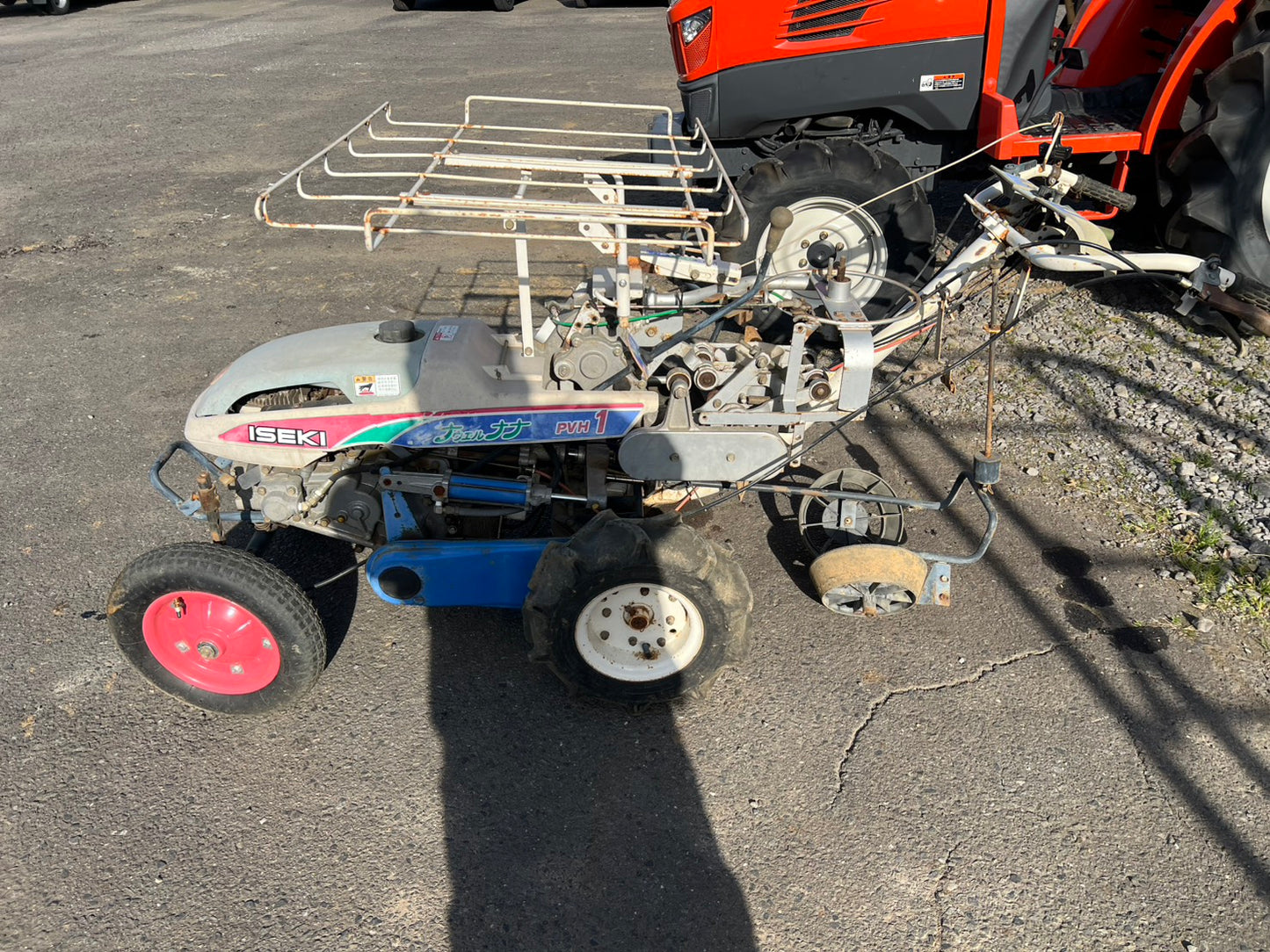 【ジャンク品】イセキ　中古　野菜移植機　＊PVH1-60『茨城店　5989』