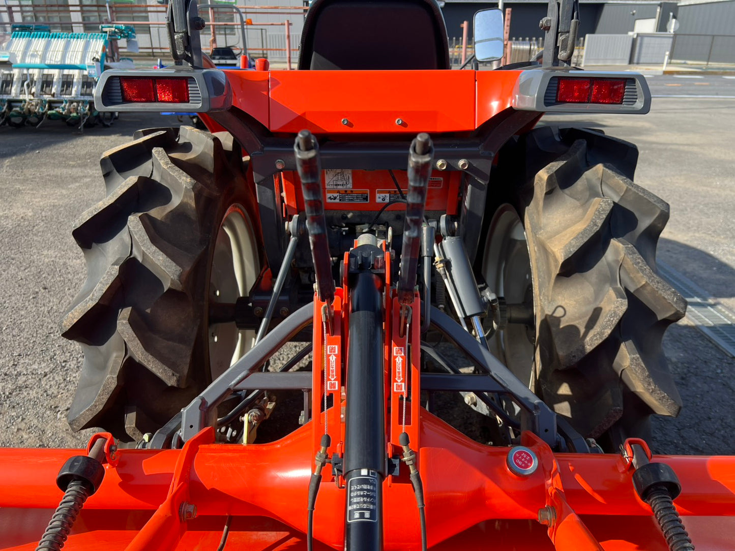 クボタ　中古　トラクター＋ロータリ【207時間】＊KT250＋RL151T『茨城店　6095』