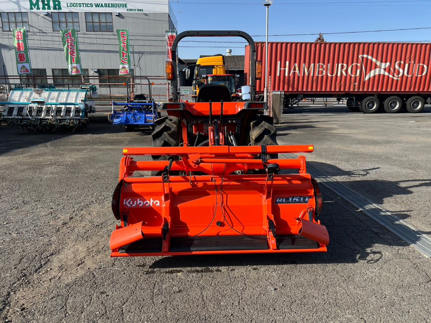 クボタ　中古　トラクター＋ロータリ【207時間】＊KT250＋RL151T『茨城店　6095』