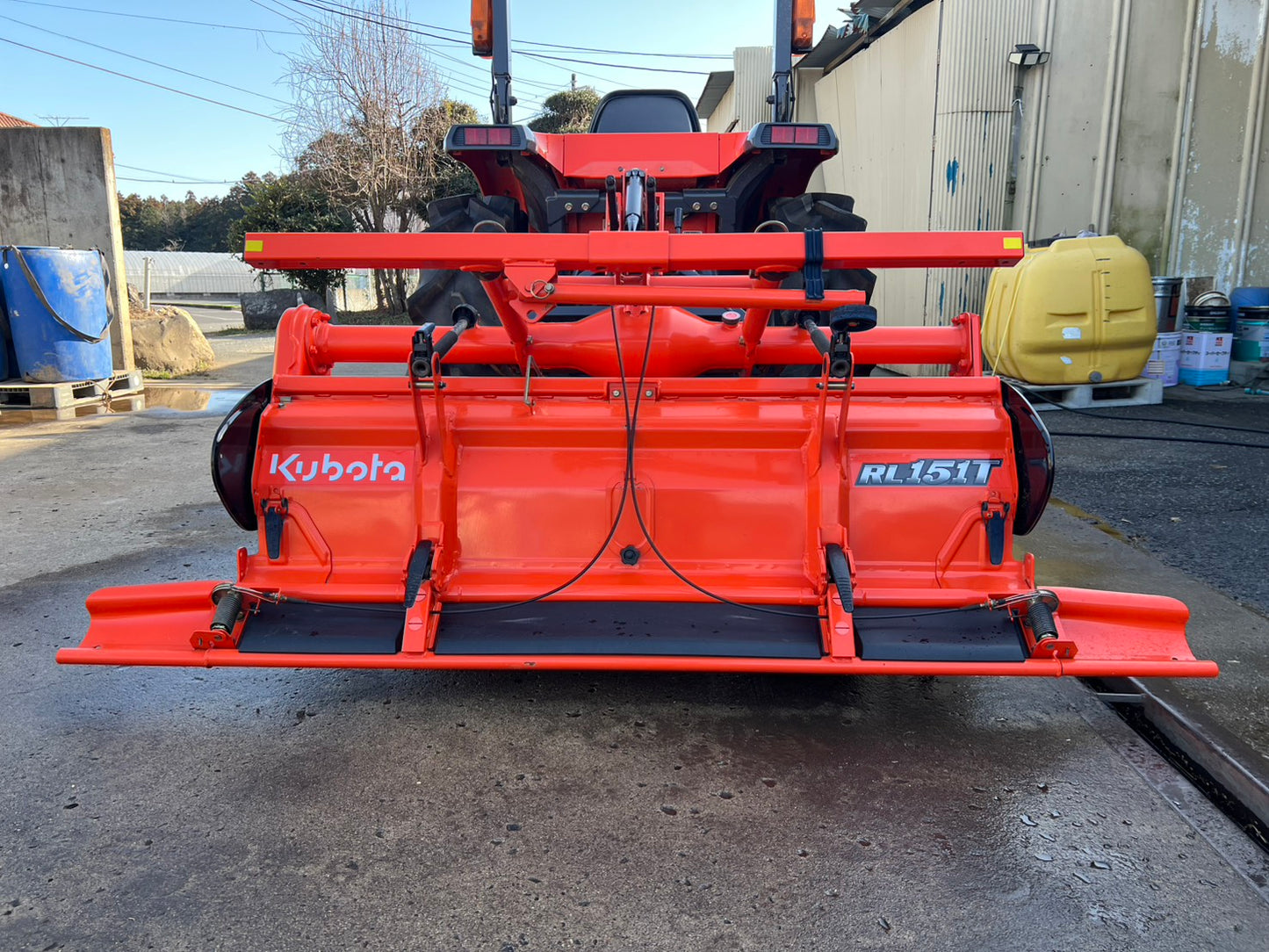 クボタ　中古　トラクター＋ロータリ【207時間】＊KT250＋RL151T『茨城店　6095』