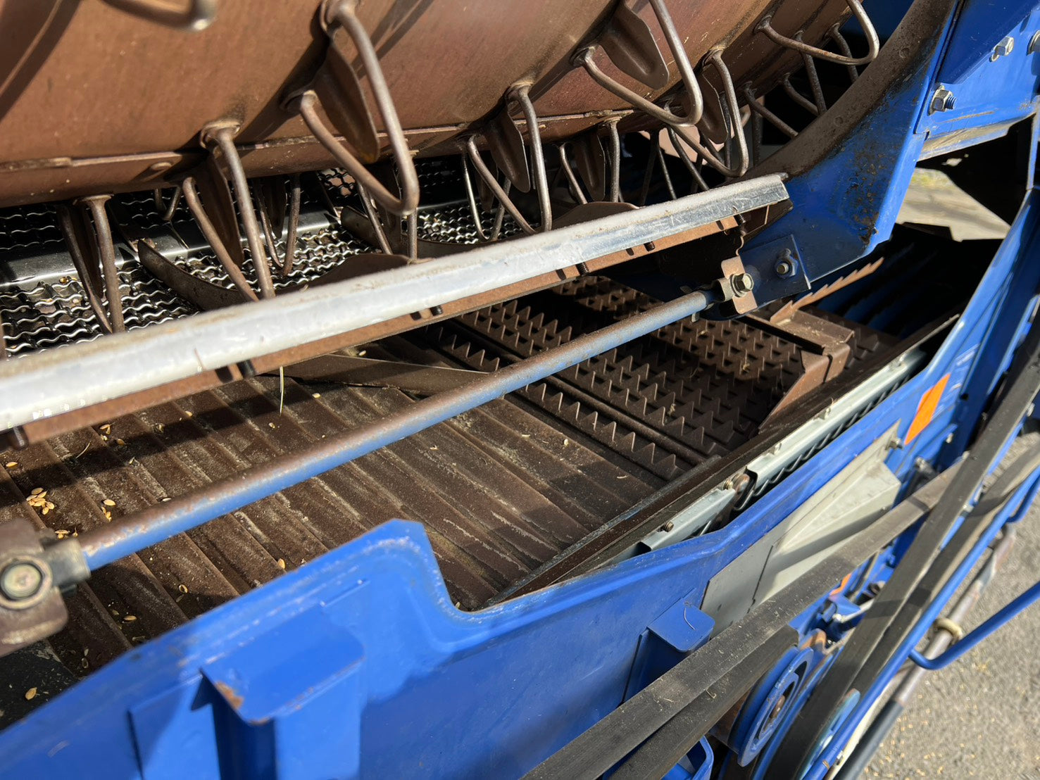 イセキ 中古 コンバイン【568時間】 ＊HFG447G-ZATPLW『茨城店 6015