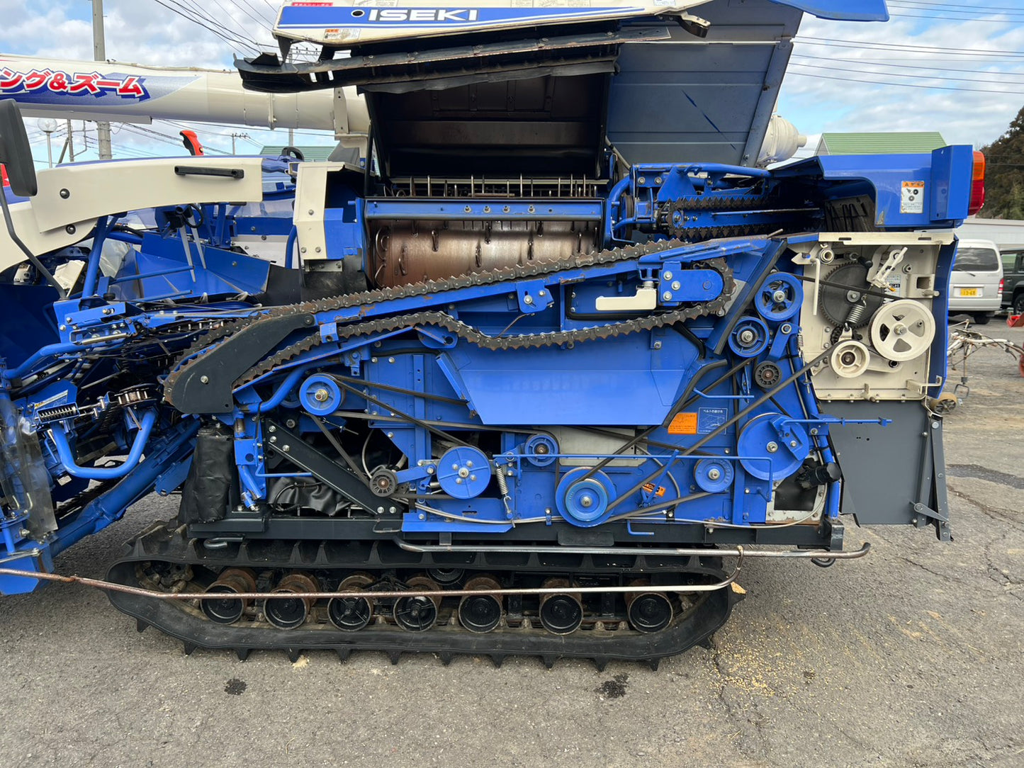 イセキ　中古　コンバイン【568時間】　＊HFG447G-ZATPLW『茨城店　6015』