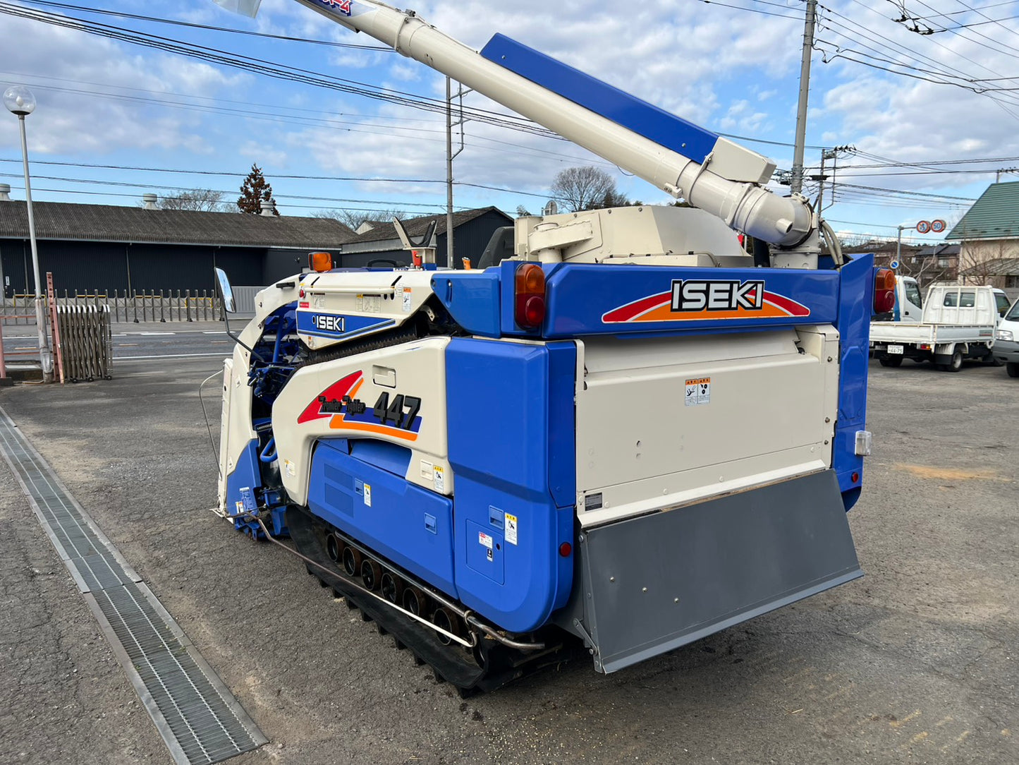 イセキ　中古　コンバイン【568時間】　＊HFG447G-ZATPLW『茨城店　6015』