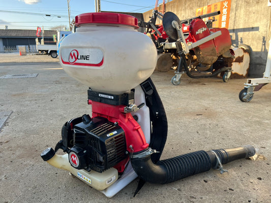 丸山　中古　背負動力散布機【15ℓ】＊MLD4100-15『茨城店 6176』