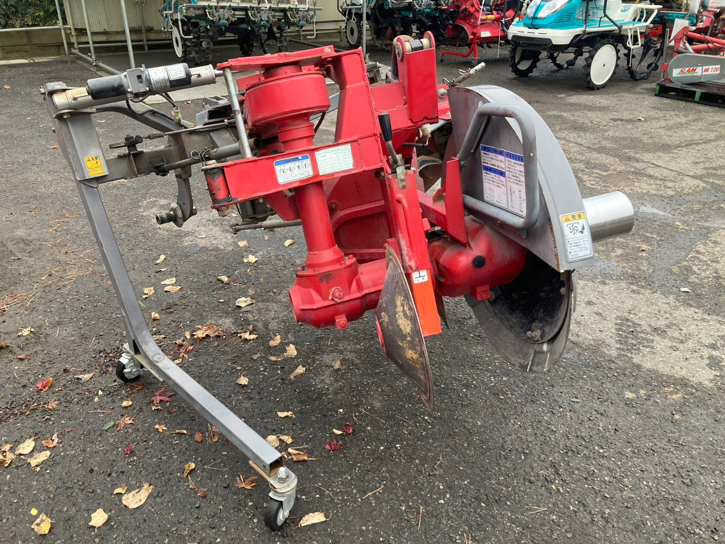 ニプロ    中古     畦塗機      電動オフセット     VZR352E-0S