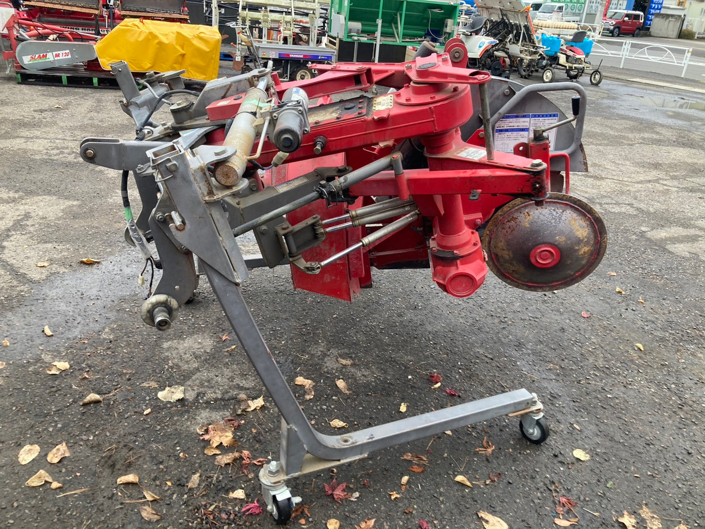 ニプロ    中古     畦塗機      電動オフセット     VZR352E-0S