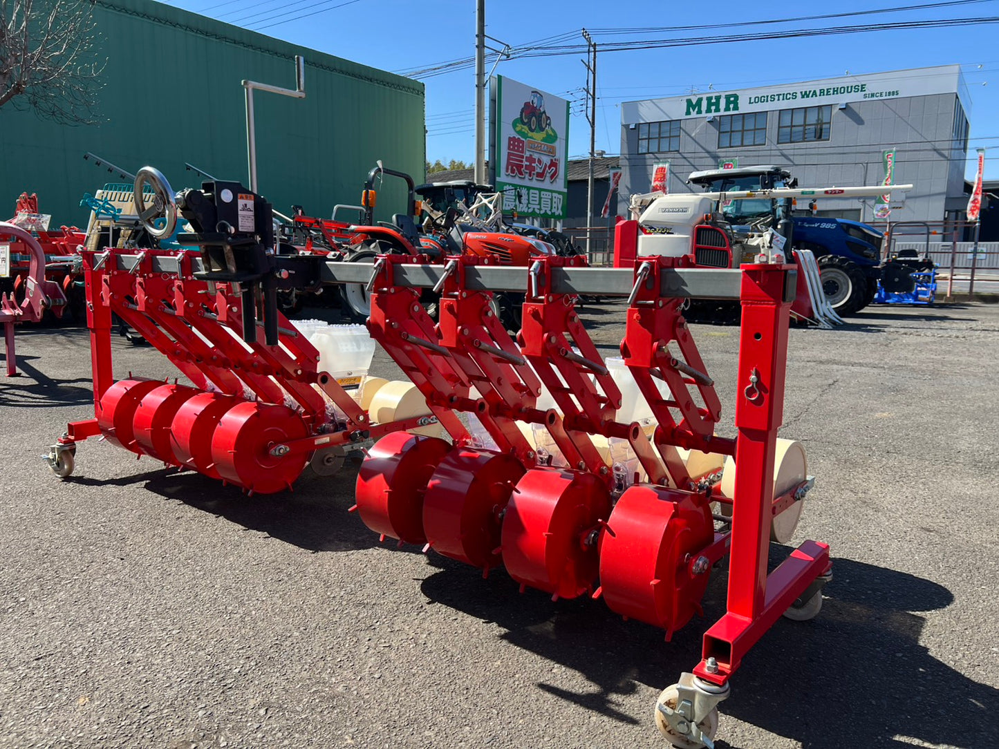 アグリテクノ　中古　播種機【8条】＊AHT-TDR『茨城店　6137』