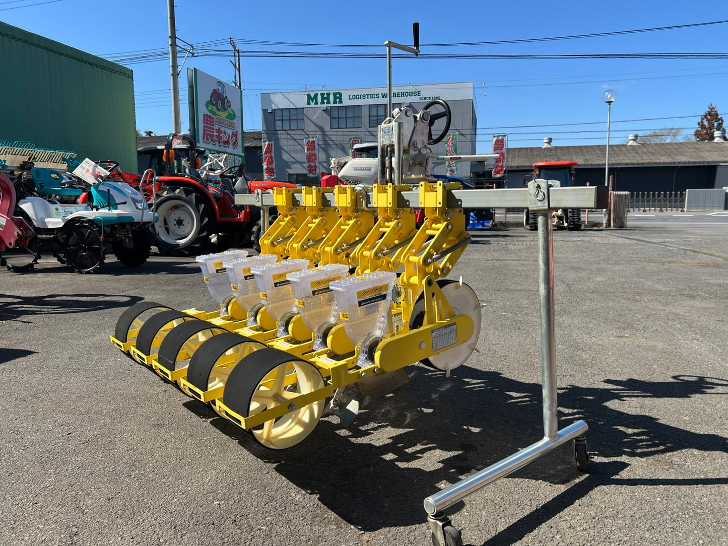 アグリテクノ　中古　クリーンシーダー【トラクタ用播種機】＊APH-U『茨城店　6141』