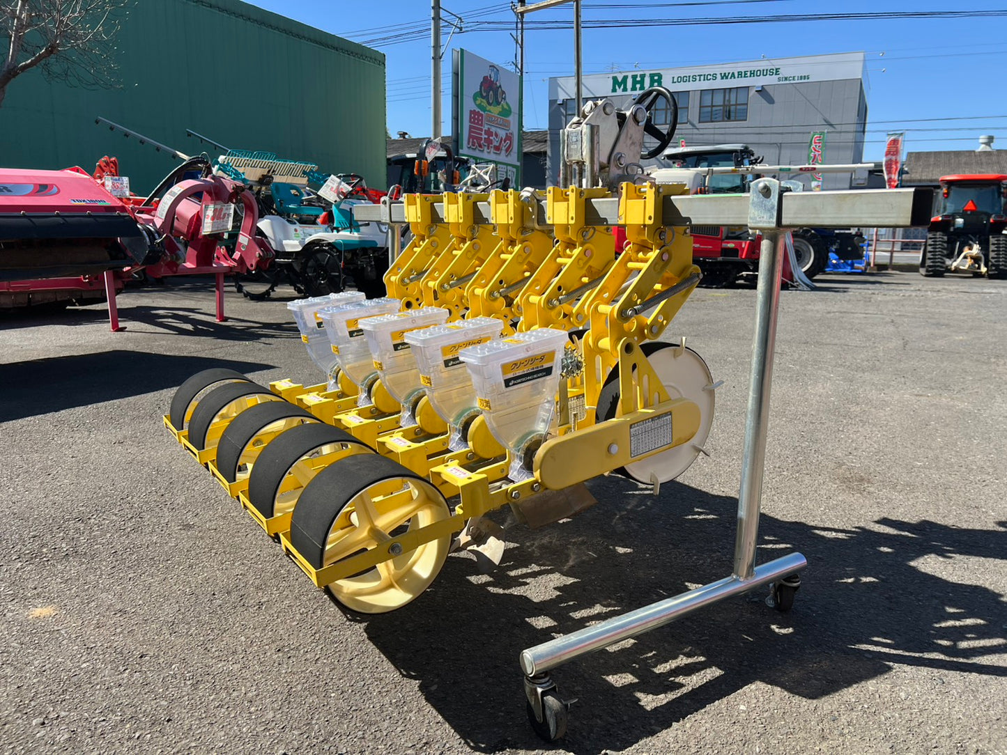 アグリテクノ　中古　播種機（シーダー）【５条】APH-U『茨城店　6142』