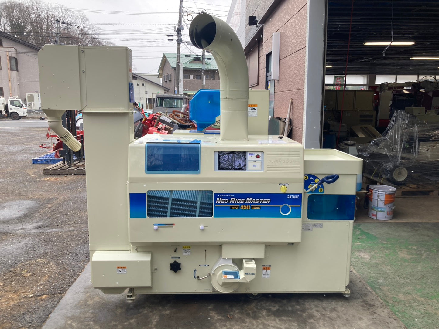 サタケ     中古      籾摺機      4インチ     NRZ450GWAK(2)