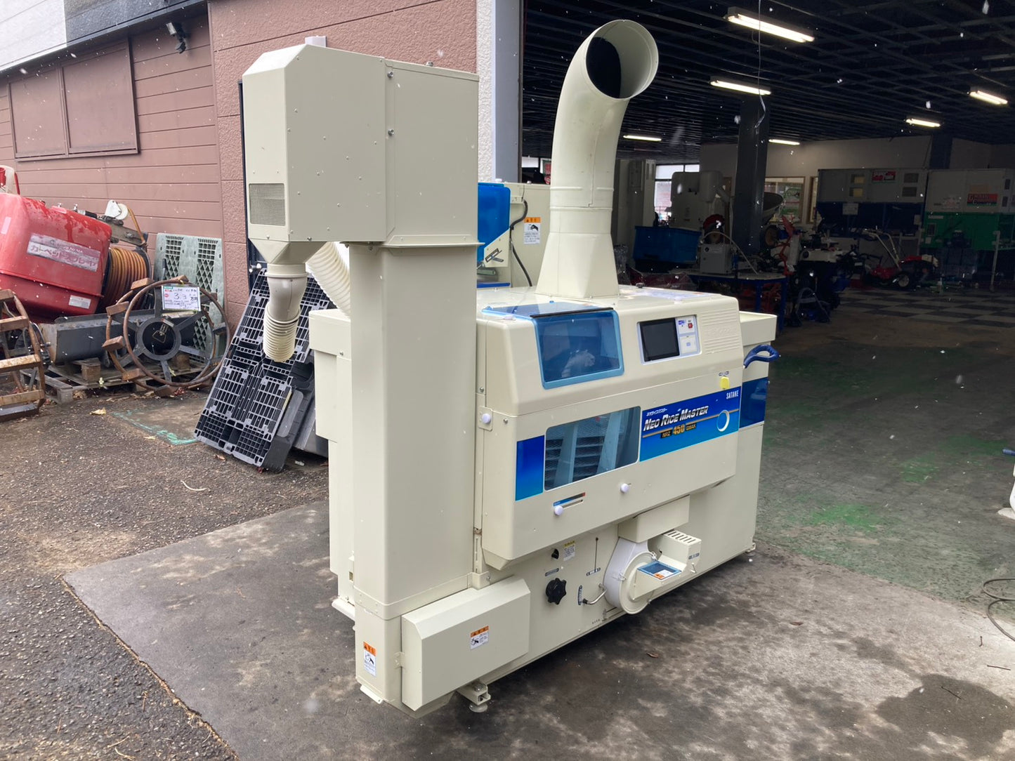 サタケ     中古      籾摺機      4インチ     NRZ450GWAK(2)