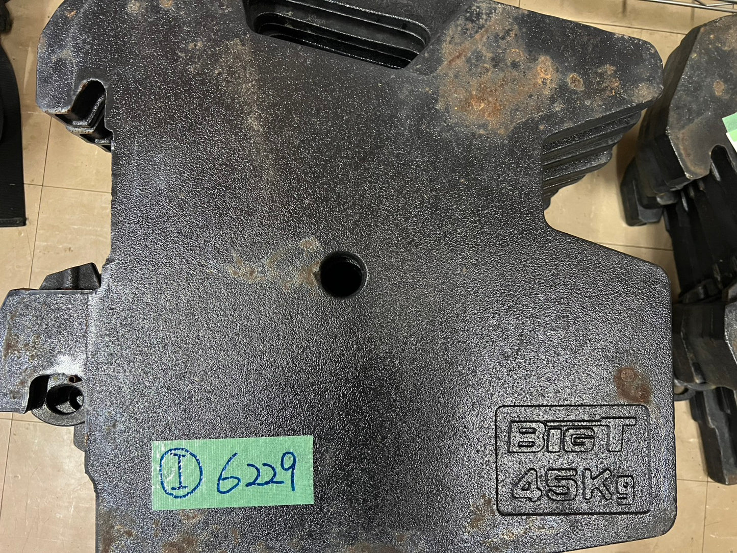 イセキ　中古　ウエイト【45kg】BIG-T45Ⓘ『茨城店　6229』