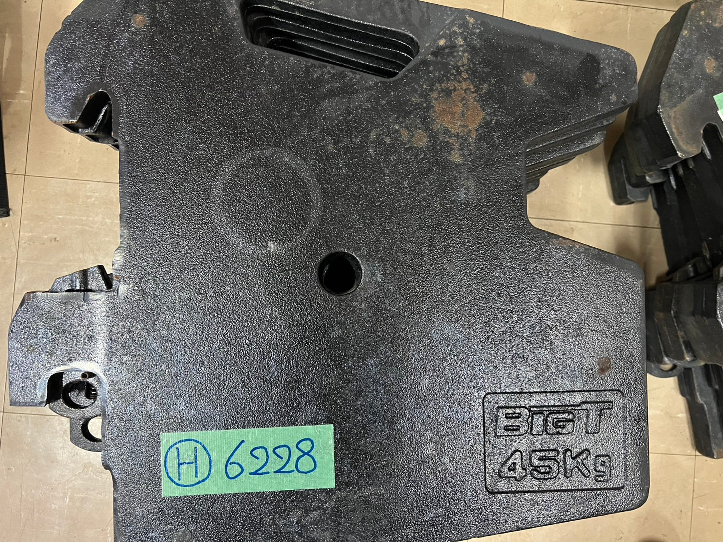 イセキ　中古　ウエイト【45kg】BIG-T45Ⓗ『茨城店　6228』