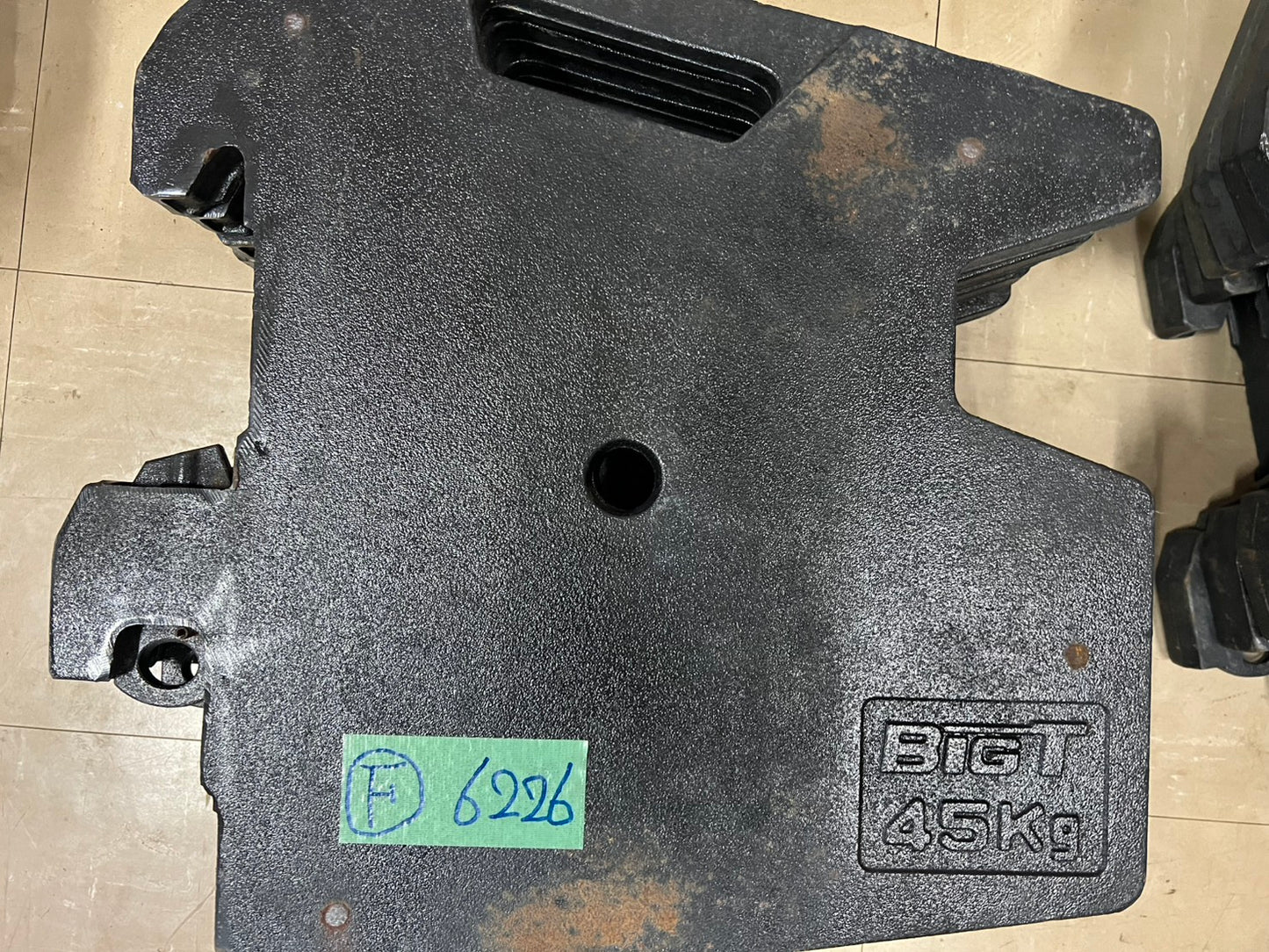 イセキ　中古　ウエイト【45kg】BIG-T45Ⓕ『茨城店　6226』
