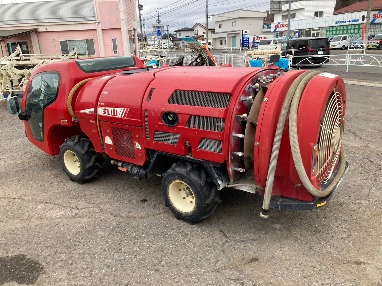 秋田県美郷町発 丸山 スピードスプレイヤー SSA-F600 32馬力 600リットル 引取限定 近郊自社配送可 発送不可 秋田県美郷町発 丸山 スピードスプレイヤー SSA-F600 32馬力 600