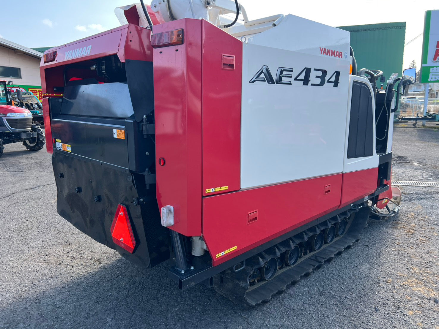 ヤンマー 中古 コンバイン【タンク容量:800ℓ】＊AE434XJU『茨城店 6219 