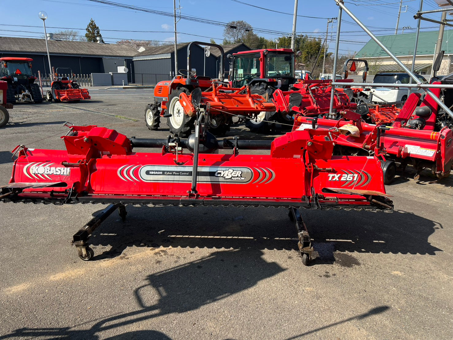 コバシ 中古 ハロー【日農工標準・ヤンマーオート装置】＊TX261『茨城