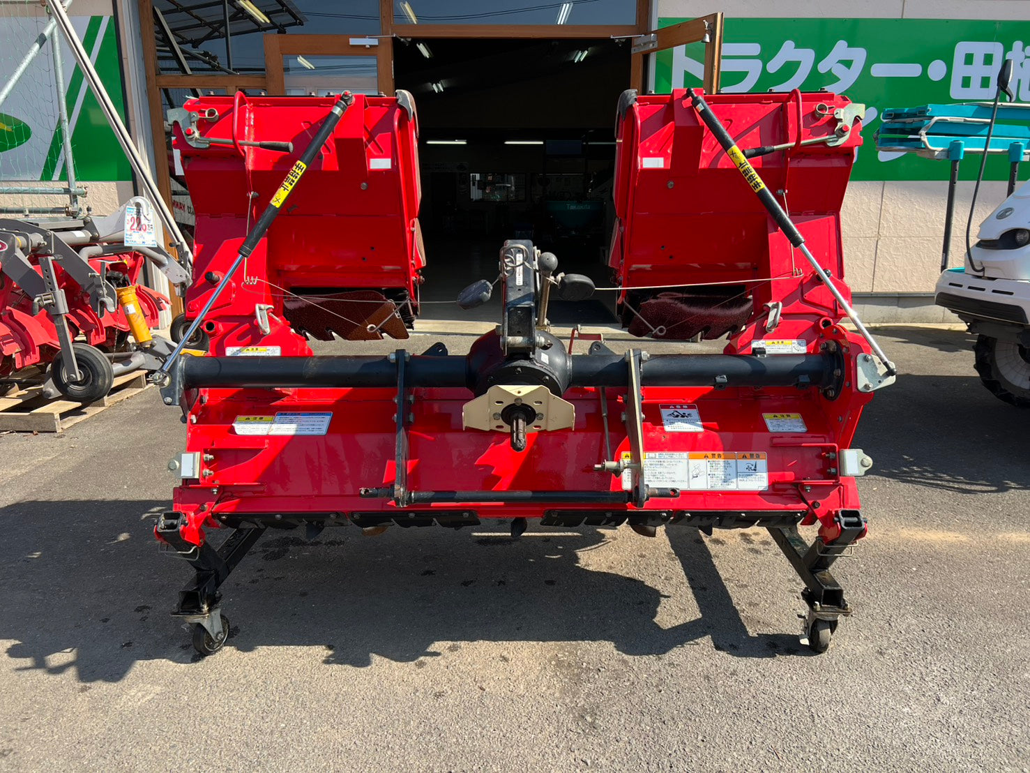 ｺﾊﾞｼ ﾊﾛｰ TX380 ﾆﾌﾟﾛ ｻｻｷ ｽﾀｰ ｸﾎﾞﾀ ｲｾｷ 三菱 ﾔﾝﾏｰ コバシ 中古 ハロー【日農工標準・ヤンマーオート装置】＊TX261『茨城