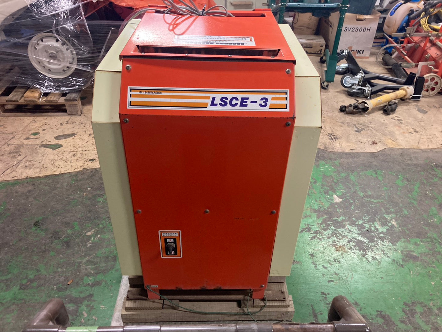 みのる    中古    ポット苗箱洗浄機    LSCE-3②