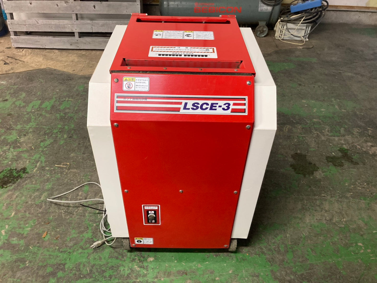 みのる    中古    ポット苗箱洗浄機    LSCE-3①