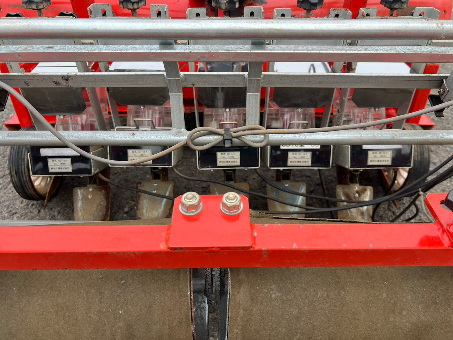 クボタ＋総和工業　中古　管理機＋シーダーマルチ＊TA1050N＋SDS135K-O『茨城店　6258』