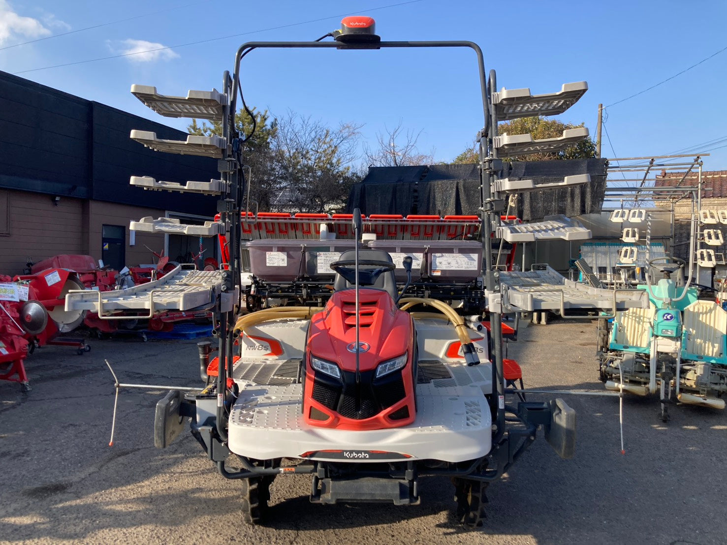 クボタ 中古 田植機 8条 直進キープ機能 NW8SFGS – 農キング