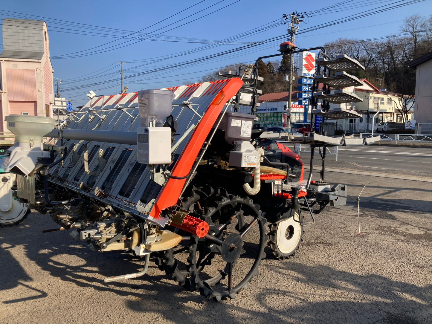 クボタ　中古　田植機　８条　直進キープ機能　NW8SFGS