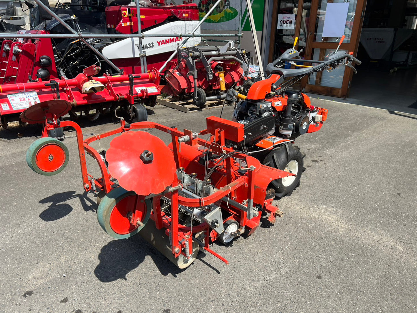 クボタ＋総和工業　中古　管理機＋シーダーマルチ＊TA1050N＋SDS135K-O『茨城店　6258』