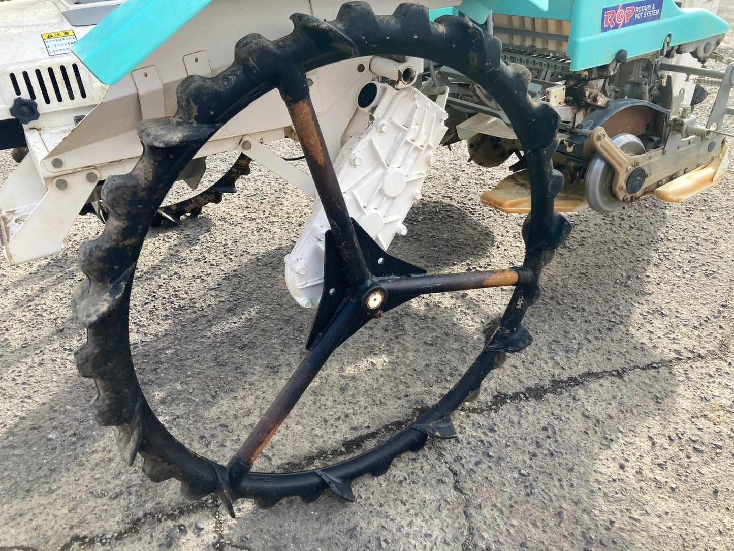 共立　中古　ポット田植機　　4条　　RXD-4