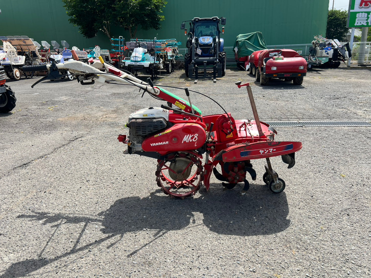 ヤンマー＋関東農機　中古　管理機＋ロータリー【部品取り】＊MK8＋NE18M『茨城店　6374』
