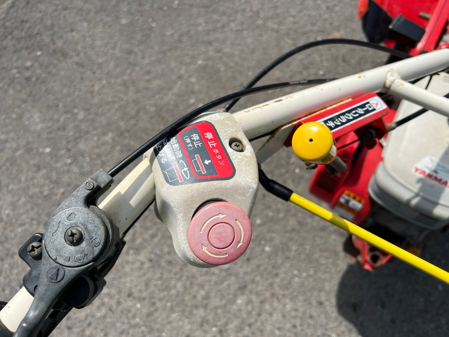 ヤンマー＋関東農機　中古　管理機＋ロータリー【部品取り】＊MK8＋NE18M『茨城店　6374』