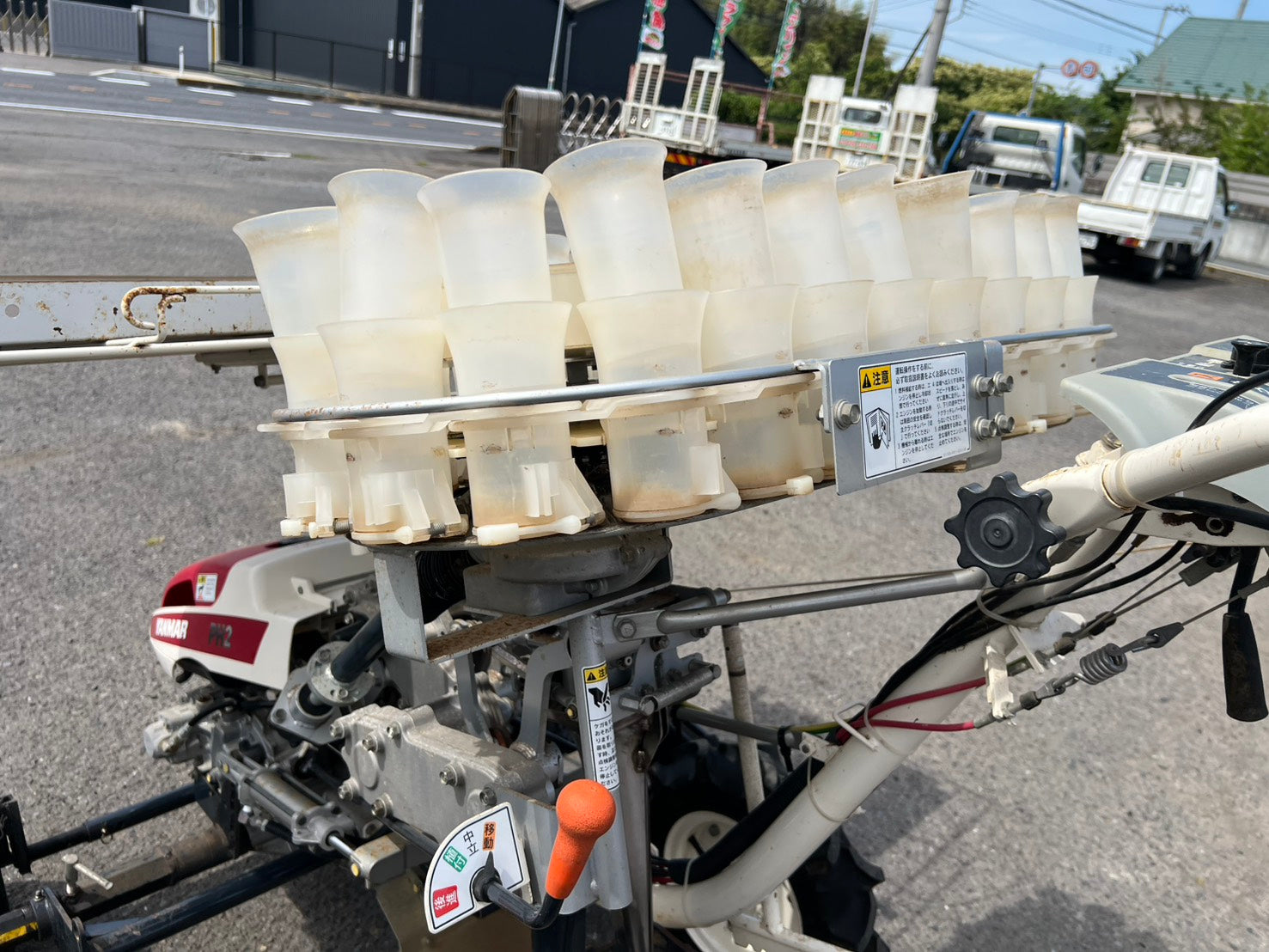 ヤンマー 中古 野菜移植機【葱で使用】＊PH2,NHD『茨城店 6370』 – 農