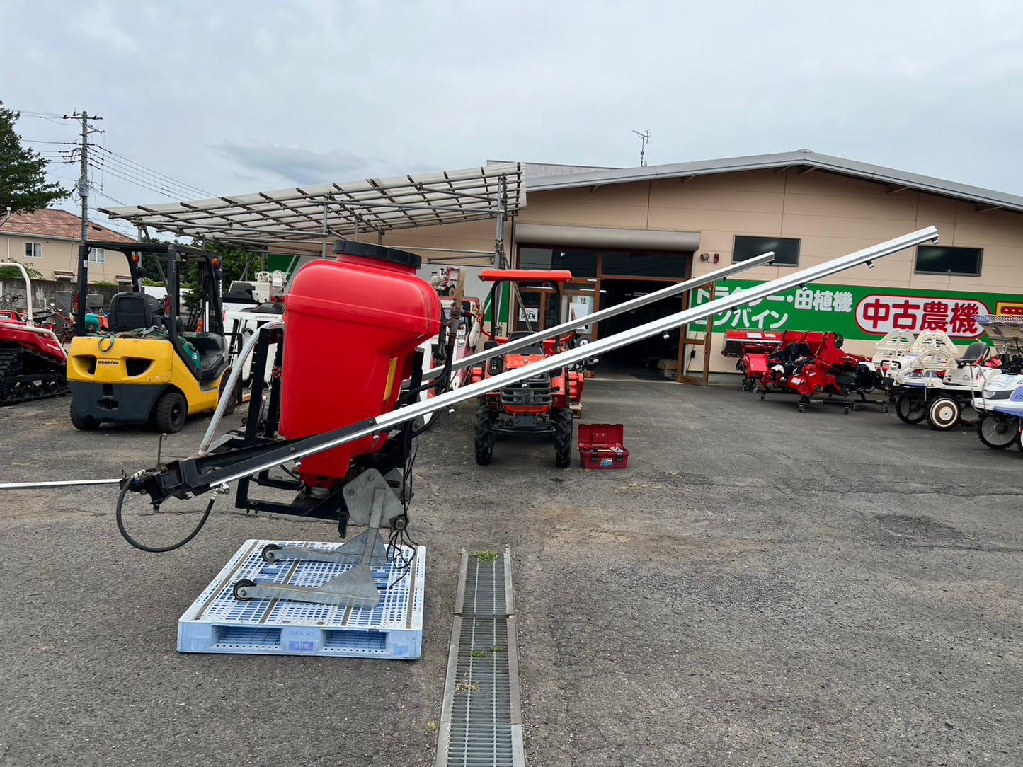 共立　中古　ブームスプレーヤ【散布幅：8.4ｍ】＊BS-510B『茨城店　6355』