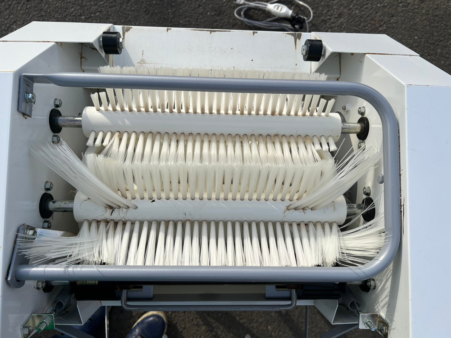 タイガーカワシマ 中古 苗箱洗浄機【最大400枚/時間】＊NBC-401『茨城