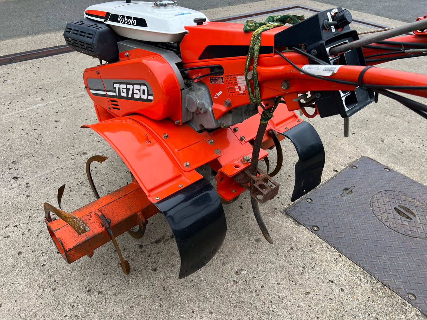 クボタ　中古　管理機【タイヤ付属しません】＊TG750『茨城店　6367』